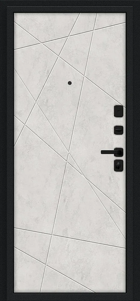 Товар Дверь Граффити-5/SBlack Slate Art/Look Art/Букле черное BR6495