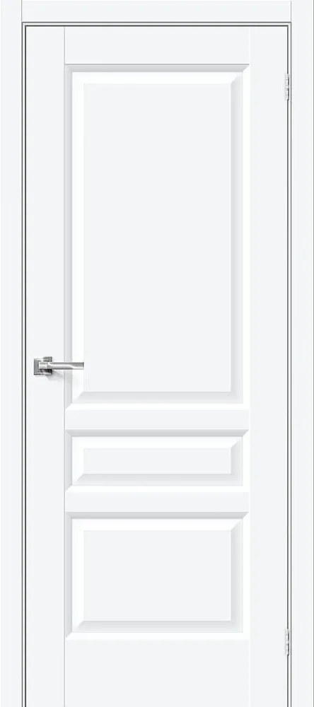 Межкомнатная дверь Неоклассик-34 White Silk BR5526