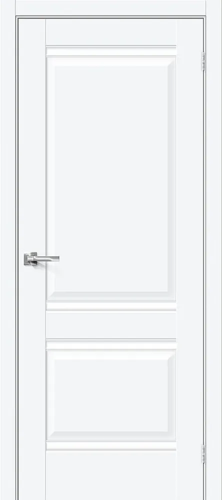 Межкомнатная дверь Прима-2 White Silk BR5624