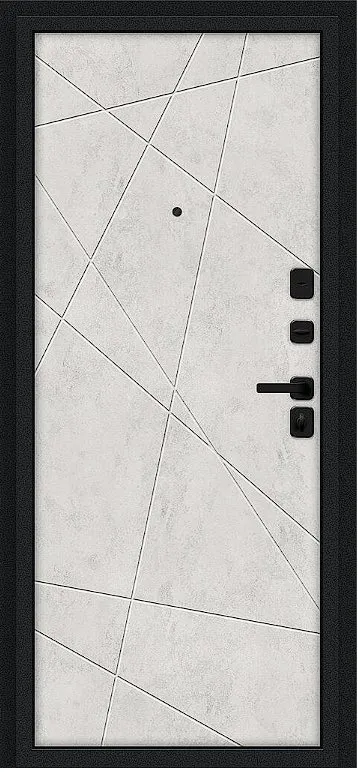 Товар Дверь Браво Граффити-5/SBlack Slate Art/Look Art/Букле черное DIS007585